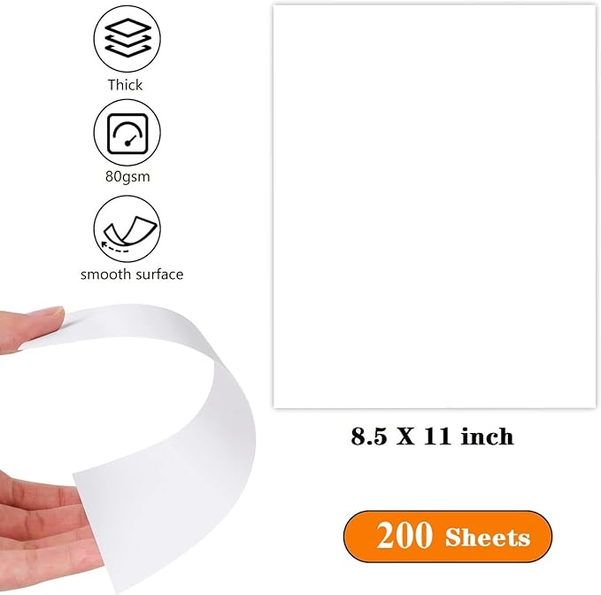 8.5"x11" Sketching Drawing Paper - Image 2