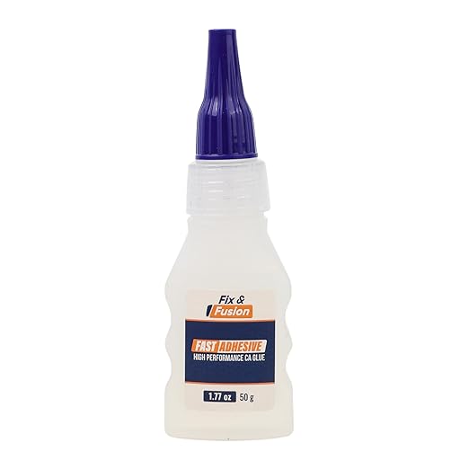FIX & FUSION Ca Super Glue, Fast Adhesive/Cyanoacrylate Glue by FIXFUSION