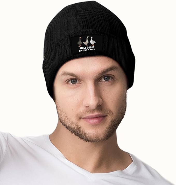 Funny Goose Hat Silly Goose On The Loose Hat Men Baseball Hats Funny Cap