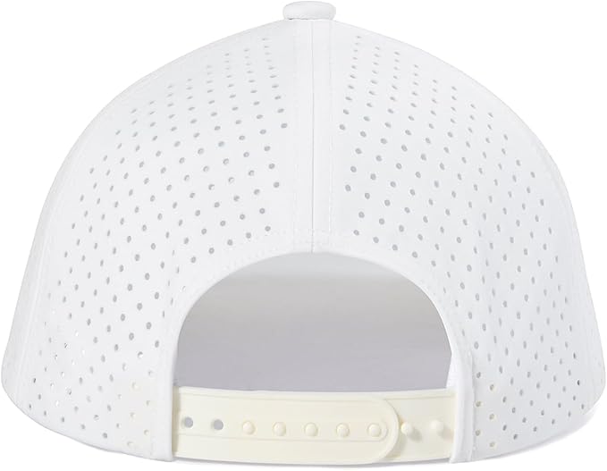 VOBOOM Men Quick Dry Baseball Cap Laser Cut Mesh Ball Curved Brim Snapback Hat