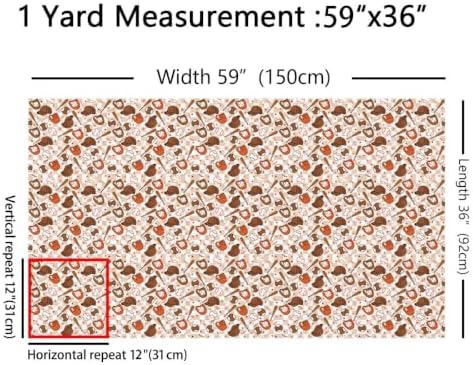 Brown Buffalo Plaid Baseball Cap Upholstery Fabric for Chairs | Baseball Bat Glove Outdoor Fabric by The Yard 362"x63", Ball Game Sports Competitive Games Stars Softball Landscape Fabric