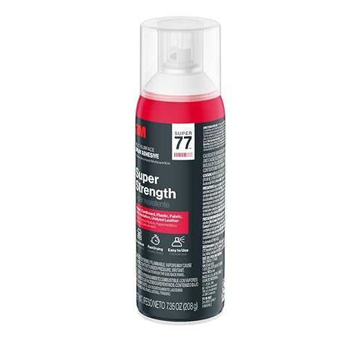 3M Super 77 Multipurpose Spray Adhesive, 7.35 oz Cans, Metal & More - Image 6