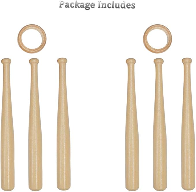 Wooden Baseball Display Stand Holder