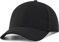 TSSGBL Men's Plain Baseball Hat - OSFM & XXL Big Head Fit，Adjustable Structured Ball Cap with Reflective Sandwich Brim