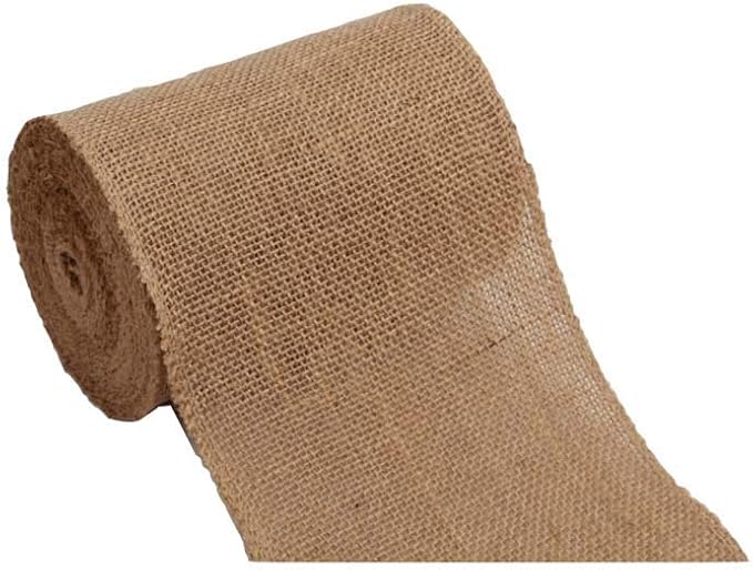 3 Pack - Burlap Ribbon 4" x 10 Yards Natural Jute 4 Inch 30ft roll Total 90' - Image 4