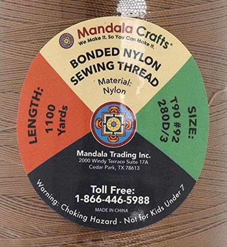 Mandala Crafts Bonded Nylon Thread - Image 4