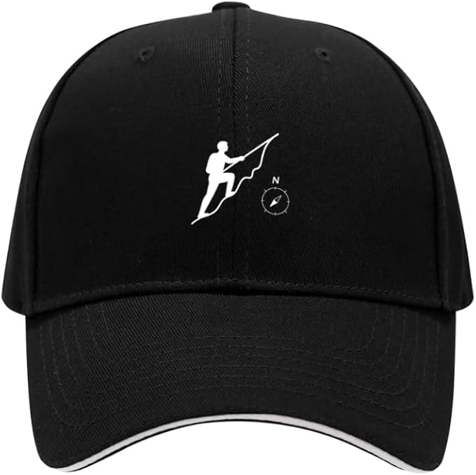 Embroidered Baseball Cap for Men Women, Breathable Cotton Adjustable Hat, Various Patterns for Casual Daily Outfits