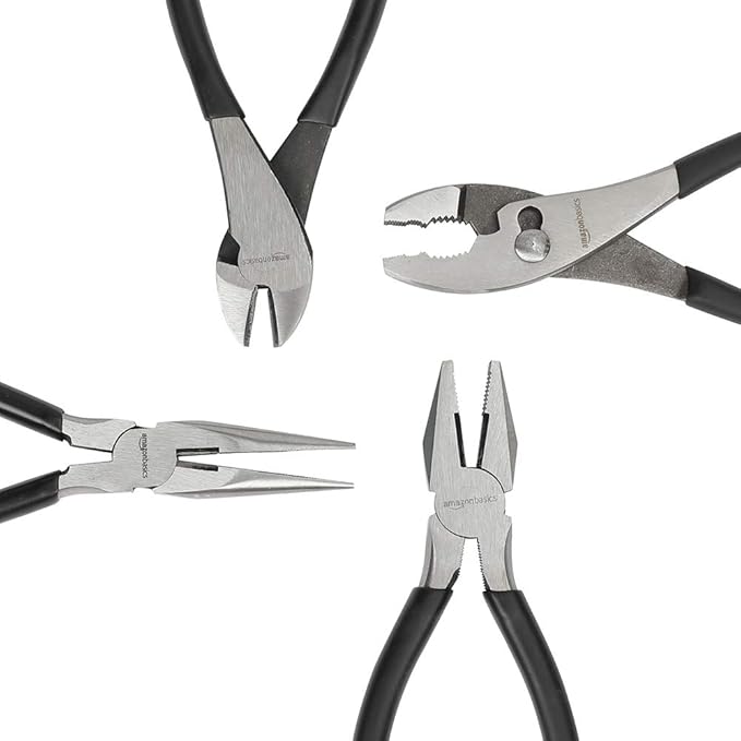 Amazon Basics Pliers Set, Hand Tools - Image 7