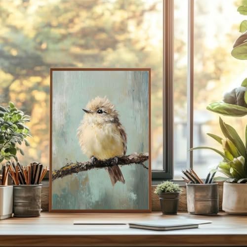 GOUOYANA Paint By Numbers Kit for Adults-Hummingbird Canvas Frameworkless