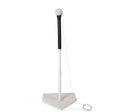 Champion Sports Deluxe Batting Tee – Adjustable Rubber Baseball & Softball Tee on Home Plate, Multiple Styles