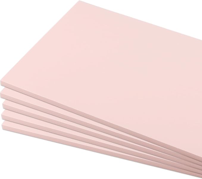 5 PCS Pink A4 Rubber Carving Blocks, 8.3 x 11.8 Inch Large Stamp Carving Blocks - Image 4