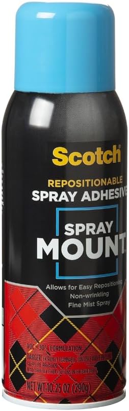 Scotch Spray Mount, 10.2 5 oz, Repositionable on Many Surfaces - Image 3