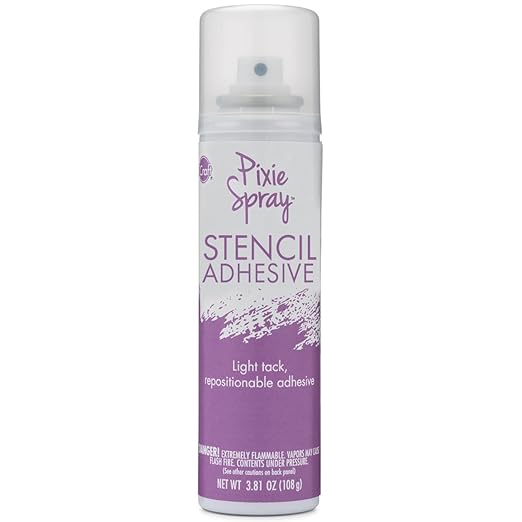 iCraft Pixie Spray Stencil Adhesive, Repositionable, Low Tack, 3.81 Ounces by iCraft