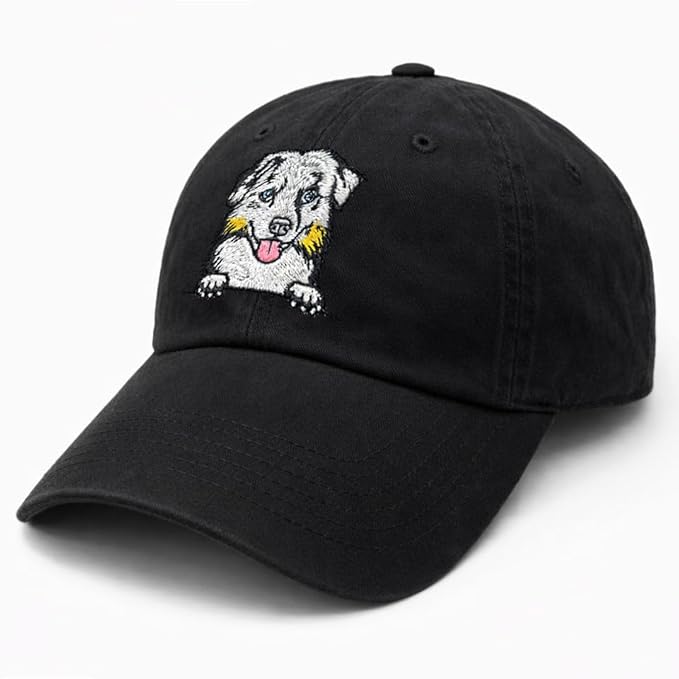 Pet Dog Lover Gifts,Embroidered Dog Baseball Hats for Men Women Dad Mom