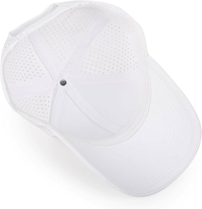 Embroidered Bigfoot Quick Dry Hats for Men and Women with Laser-Cut Mesh & Curved Brim