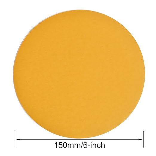 6-Inch No-Hole Hook and Loop Sanding Discs 800-Grit, Random Orbital Sandpaper - Image 6