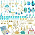 WASTROYAL 420pcs DIY Suncatcher Kit Crystal Prism for Adults Hanging Decor