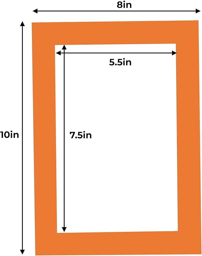 6x8 Mat for 8x10 Frame - Image 3