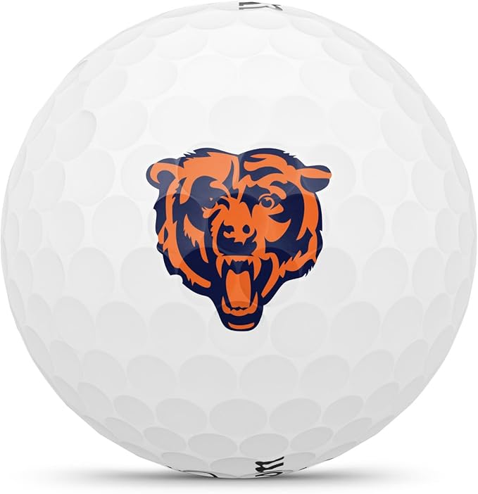 WILSON 2025 Duo Soft NFL Golf Ball - 12 Balls, White, Atlanta Falcons