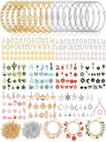 Highergo 717 Pcs Seashell Charms Lip Gloss Keychain Making Kit DIY Craft