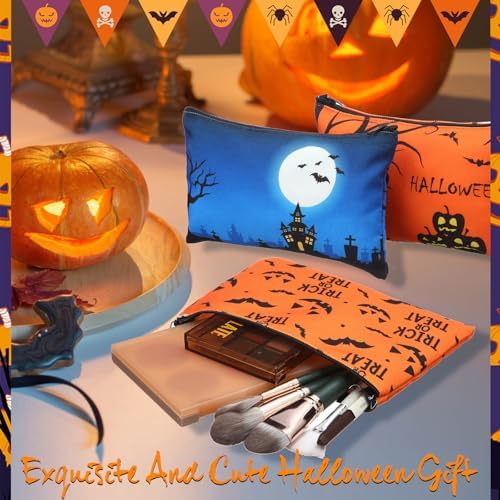 Eccliy 20 Pcs Halloween Makeup Bags Halloween Party Gift for Adults Women