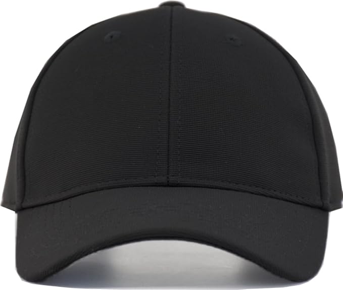 TSSGBL Men's Plain Baseball Hat - OSFM & XXL Big Head Fit，Adjustable Structured Ball Cap with Reflective Sandwich Brim