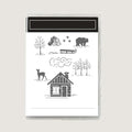 2025-2026 Stamps and Dies for Card Making, Stamps and Dies Set 2025 for by HITKUZ