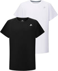 DEVOROPA Youth Boys Compression Shirt Long/Short Sleeve Football Baseball Undershirt Quick Dry Kids Sports Baselayer Crewneck