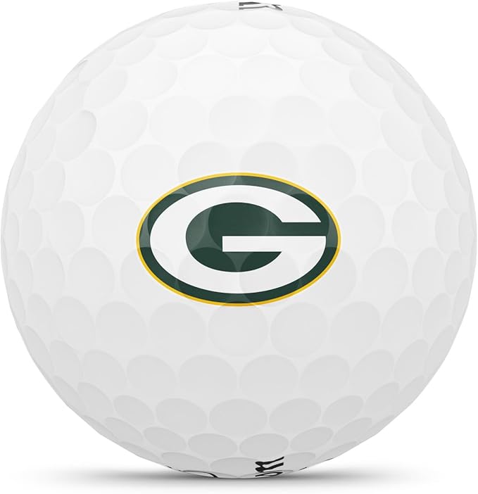 WILSON 2025 Duo Soft NFL Golf Ball - 12 Balls, White, Atlanta Falcons