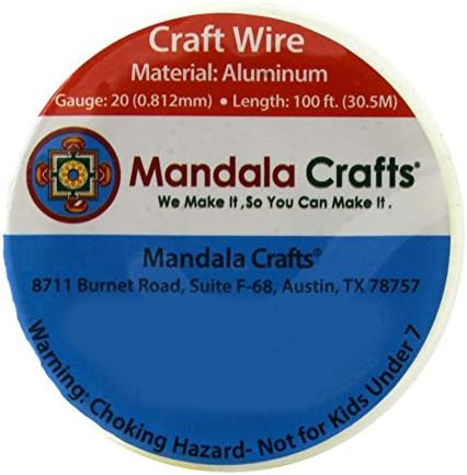 Mandala Crafts 20 Gauge Anodized Aluminum Craft Wire - Image 3