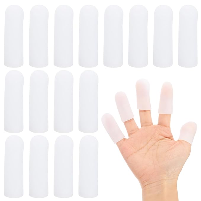 PATIKIL Gel Finger Cots 2"x0.67" by PATIKIL