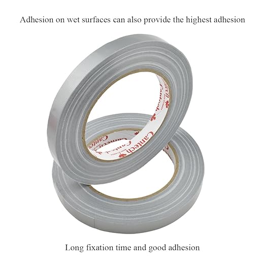 HAHIYO Silver 0.5Inch Wide Floral Tape, Waterproof Florist Tape Flower Wrap - Image 4
