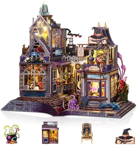 DIY Miniature House Kit, Mini House Building kit for Adults, Magic Ocean