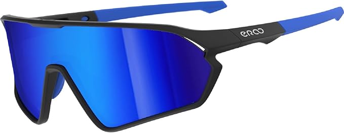 Youth Baseball Polarized Kids Sunglasses for Boys Girls Age 6-12 with Carrying Case Cycling Softball Padel Lightweight