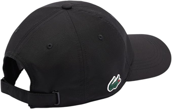 Lacoste Unisex Adult Side Mini Croc Diamond Weave Taffeta Cap