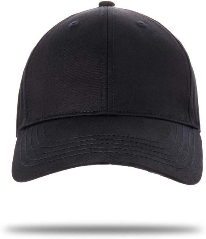 Oversize XXL Baseball Cap Cotton Big Head Hats Solid Color Large Head Hats Plus Size Hat Adjustable 23"-25.5"