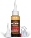 STARBOND 2 oz. Dark Brown Medium-Thick CA Glue Knot Filler 500 CPS Viscosity by STARBOND