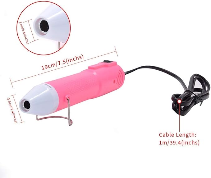 Heat Gun, mofa Embossing Mini Heat Gun, Hot Air Gun - Image 2