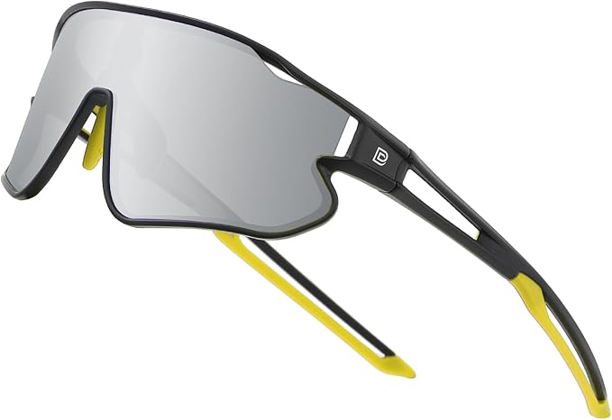 DUCO Kids Sunglasses Youth Baseball Sun Glasses Lightweight TR90 Frame UV400 Sports Cycling Shades for Boys Girls DK268