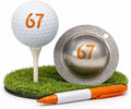Tin Cup Golf Ball Marker Stencil - Premium Personalization Tool for Golfers - Custom Design Ball Marker - Golf Accessories Gift for Men and Women- Made in The USA