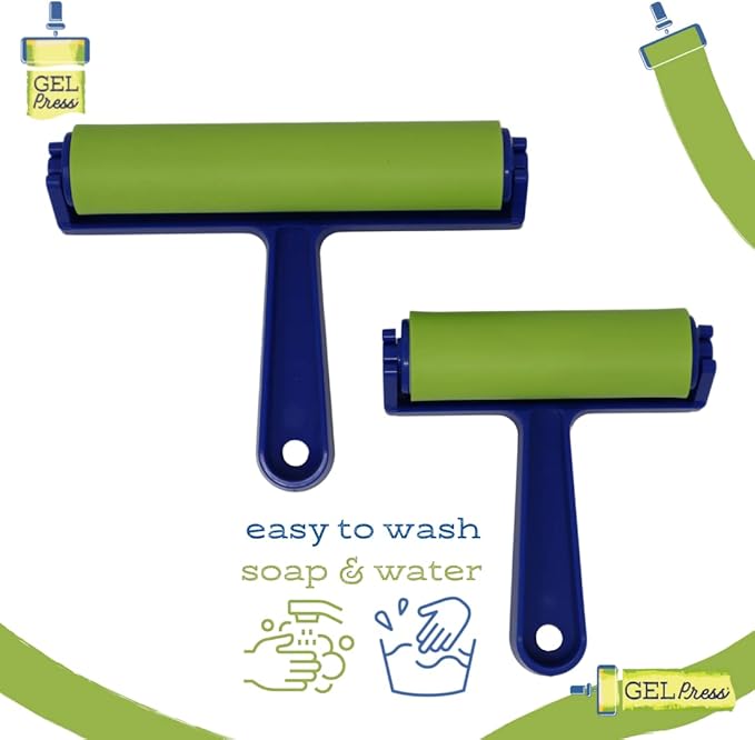Gel Press Rubber Brayer - Image 4