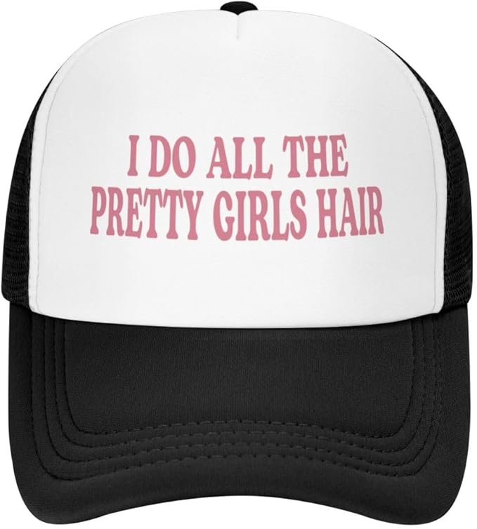 Funny Trucker Hat for Women Hot Pink Funny Gag Trucker Hats for Men Girls Trip