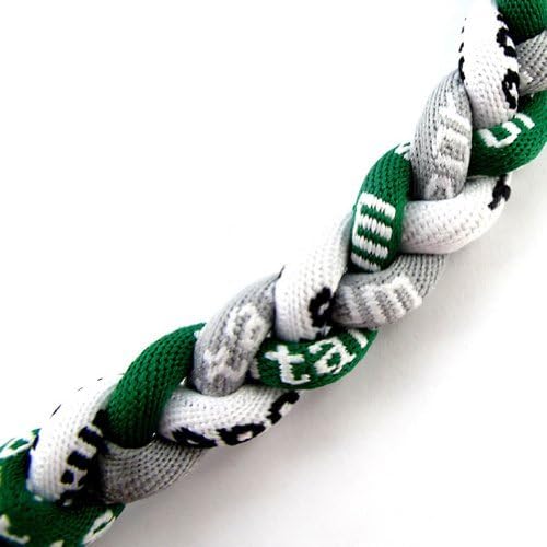 MapofBeauty 18 Inch Three Colors Fashion Three Braided Rope Tornado Necklace