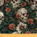 Feelyou Sugar Skull Fabric By The Yard Kids Decorative Soft