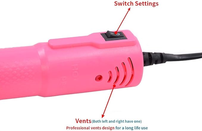 Heat Gun, mofa Embossing Mini Heat Gun, Hot Air Gun - Image 5