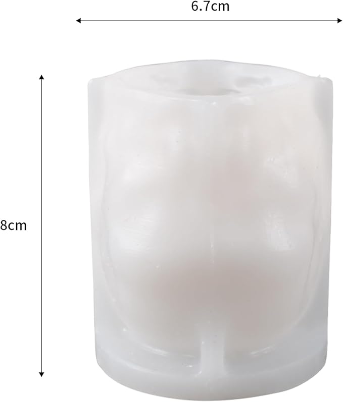 Skull Head Candle Mold - Image 2