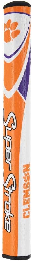 SuperStroke NCAA Golf Putter Grip, Ohio State University (Mid Slim 2.0) | Cross-Traction Surface Texture and Oversized Profile | Even Grip Pressure for a More Consistent Stroke | Non-Slip Grip