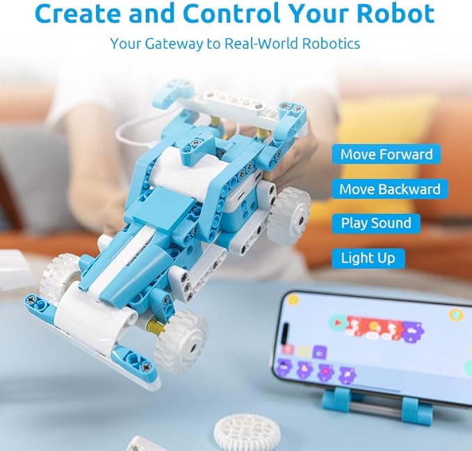 WhalesBot D1 21-in-1 STEM Coding Robot Kit - Image 2