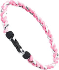 18inch Baseball Necklace,Fashion Tri-Braided Rope Tornado Necklace for Sports Fan