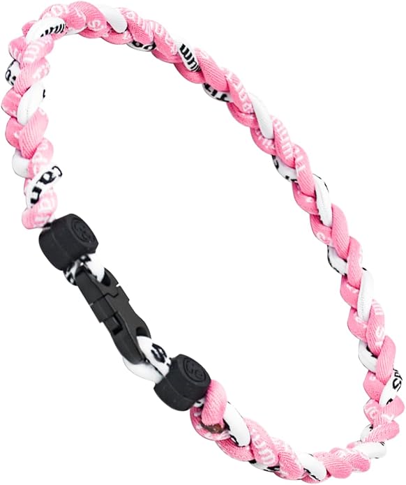 18inch Baseball Necklace,Fashion Tri-Braided Rope Tornado Necklace for Sports Fan